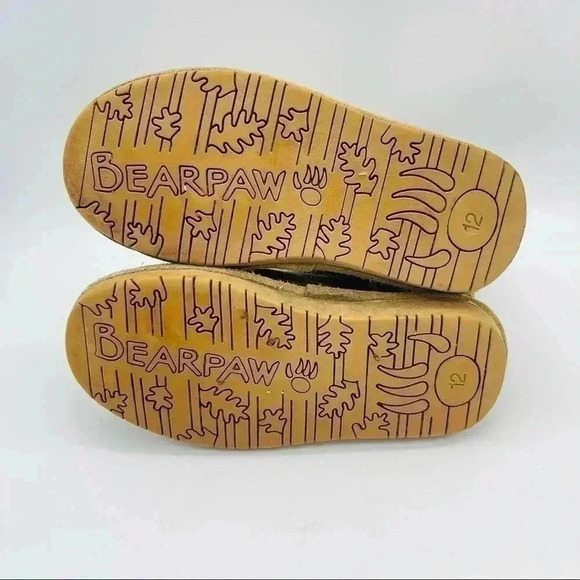 Kids Bearpaw Brown Sherpa Boots - Picture 6 of 6